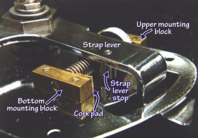 Photo F: Tuning mechanism, interior bottom view